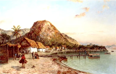 Coastal Scene, Jamaika, 1875